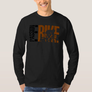 Leidenschaft Grafik E-Bike Mountainbiking Fahrrad T-Shirt