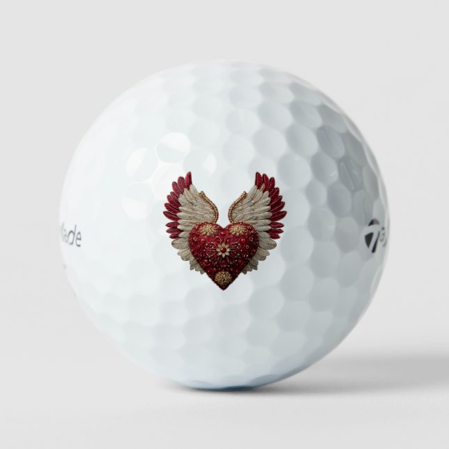 "Leidenschaft im Flug" Golfball (Vorderseite)