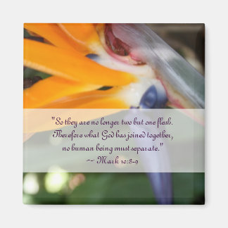 Leidenschaft im Paradies Christliche Gastgeschenk Magnet