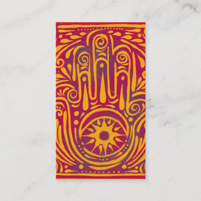 Leidenschaft und Magie Visitenkarte (Vorderseite)