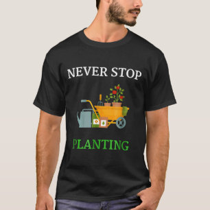 Leidenschaftgartenmänner Weibchen Pflanzende Rumpf T-Shirt