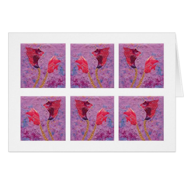 Leidenschaftliche Rosa (Vorderseite (Horizontal))