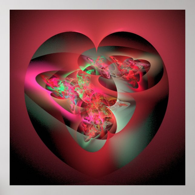 leidenschaftliche Turmoil Print Poster (Vorne)