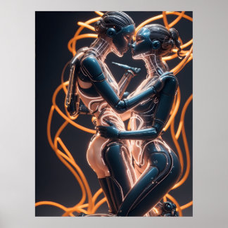 leidenschaftlicher Kuss Poster