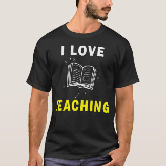 Leidenschaftliches Lehrzitat mit mutiger akademisc T-Shirt