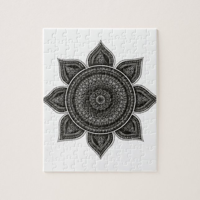 LEIDENSCHAFTS-GEFÜHL-MANDALA PUZZLE (Vertikal)