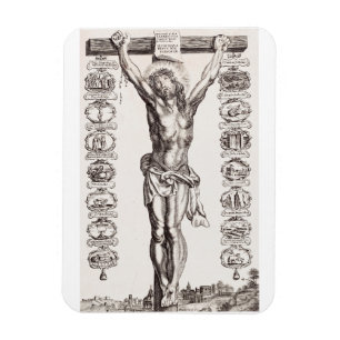 Leidensgeschichte Jesu Kreuzigung Christi Magnet