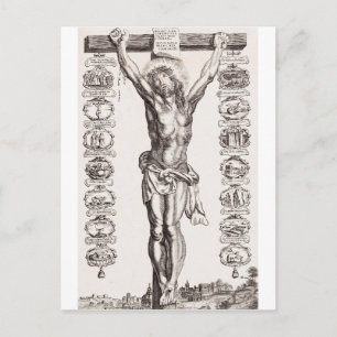 Leidensgeschichte Jesu Kreuzigung Christi Postkarte