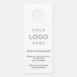Leider haben wir Ihr Werbegeschäft verpasst Türanhänger