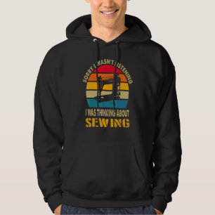 Leider hörte ich nicht zu, ich dachte ab hoodie