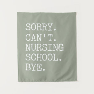 Leider kann die Krankenschule nicht durch die Kind Wandteppich