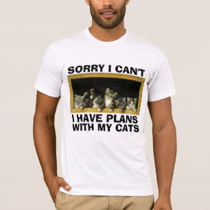 Leider kann ich keine CAT-CATS-T - SHIRT planen