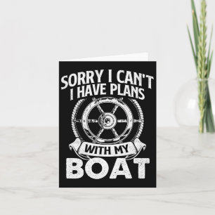 Leider kann ich mit meinem Boot keine Pläne haben Karte