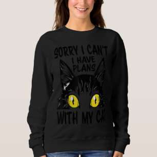 Leider kann ich mit meinem Cat Miau Cat Ki keine P Sweatshirt