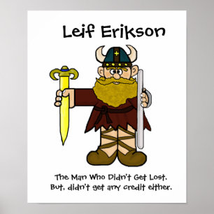 Leif Erikson Poster