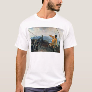 Leif Eriksson visiert Land in Amerika, 1893 an T-Shirt