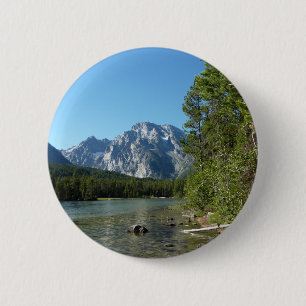 Leigh Lake at Grand Teton Nationalpark Button