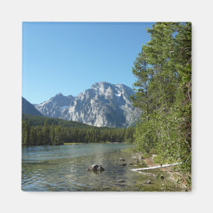 Leigh Lake at Grand Teton Nationalpark Magnet