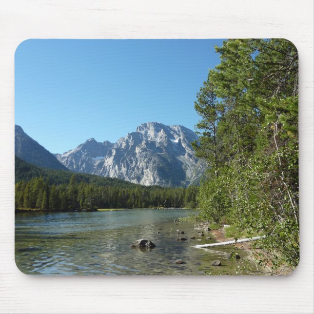 Leigh Lake at Grand Teton Nationalpark Mousepad (Vorne)