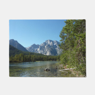 Leigh Lake im Grand-Teton-Nationalpark Fußmatte