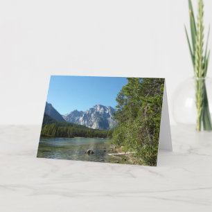 Leigh Lake im Grand-Teton-Nationalpark Karte