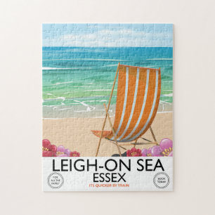 Leigh-on-Sea Essex-Strandplakat Puzzle