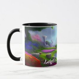 Leighs Morgen-Tee Personalisiert anpassbar Tasse
