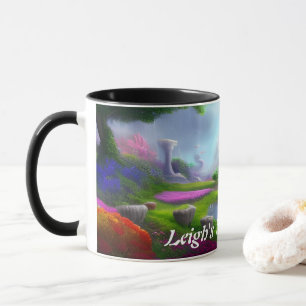 Leighs Morgen-Tee Personalisiert anpassbar Tasse