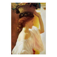 Leighton Eucharis Girl mit Obstkorb CC0672