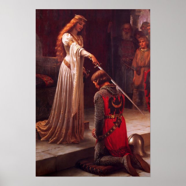Leighton "The Accolade" Poster (Vorne)