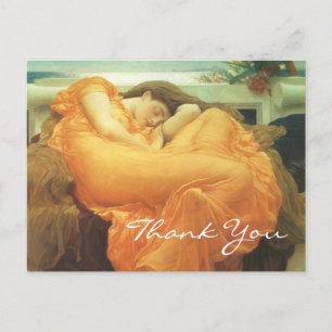 Leightons Flaming June Postkarte
