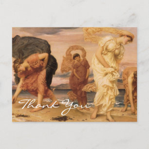 Leightons griechische Mädchen Postkarte