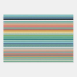 Leihpapier für Streifen Geschenkpapier Set