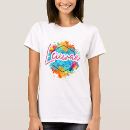 LEIIWAA – Ich bin der Blaupause | Kühnes Insel-Mäd T-Shirt