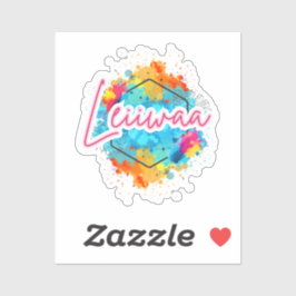 LEIIWAA – Island Girl Power Stickers Aufkleber