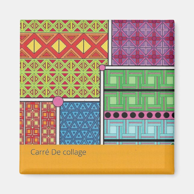 Leimquadrat Magnet (Vorne)