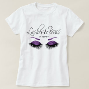 Leine und Brocken - Lila T-Shirt