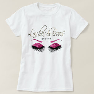 Leine und Brocken - rosa T-Shirt