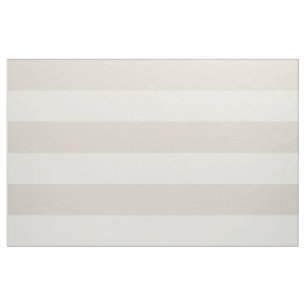 Leinen Beige und Elfenbeinbreite Streifen großen U Stoff
