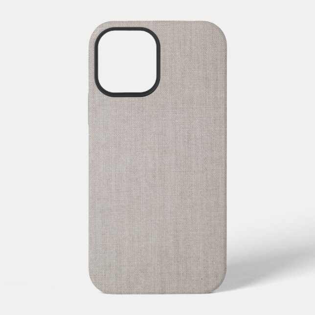 Leinen iPhone Hülle (Rückseite)