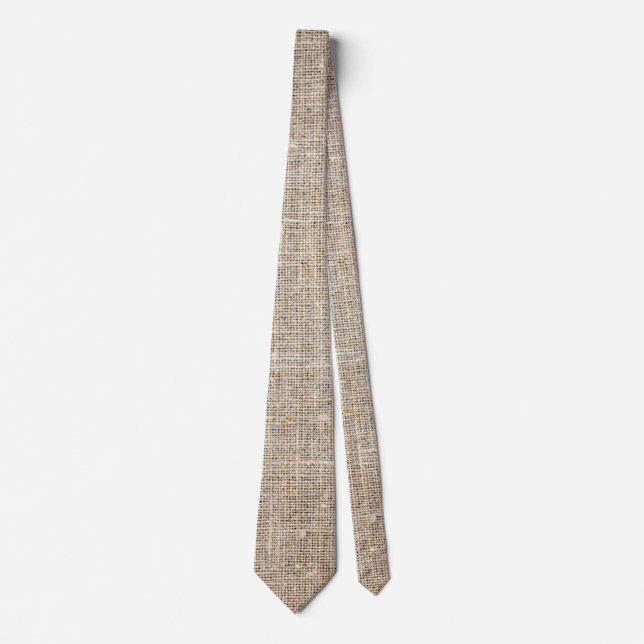 Leinen-Textil-Band Krawatte (Vorderseite)