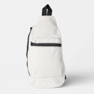 Leinen weiß, cremefarben crossbody bag