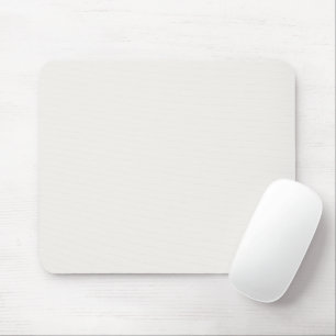 Leinen weiß, cremefarben mousepad