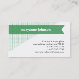 Leinenfahnen-persönliche Telefonkarte Telefonnummerkarte