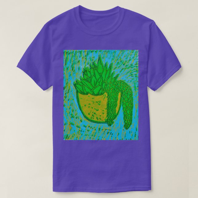 Leinenprägung 7 T-Shirt (Design vorne)