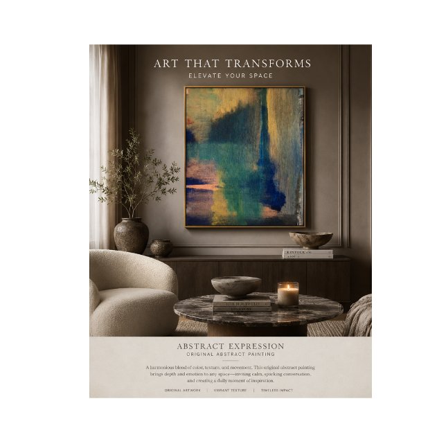 Leinwand Abstract Wall Art Print (Von Creator hochgeladen)