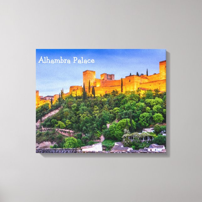 Leinwand Alhambra Palace (Vorderseite)