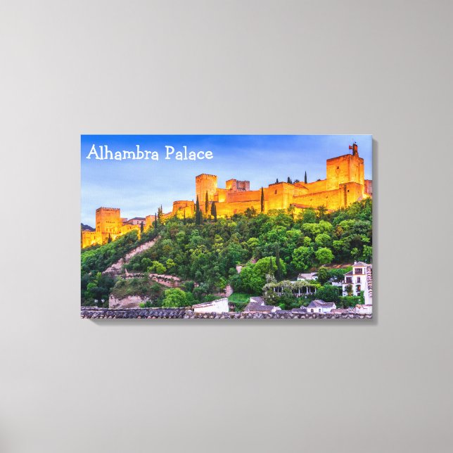 Leinwand Alhambra Palace (Vorderseite)