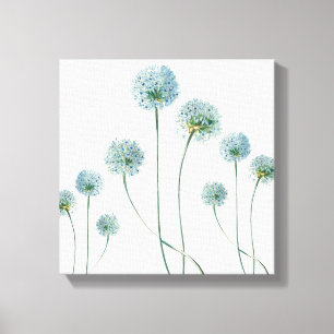 Leinwand Art-Blue-Wildblumen