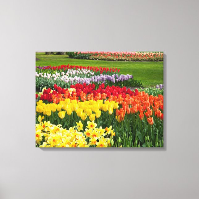 Leinwand Art-Blume (Vorderseite)
